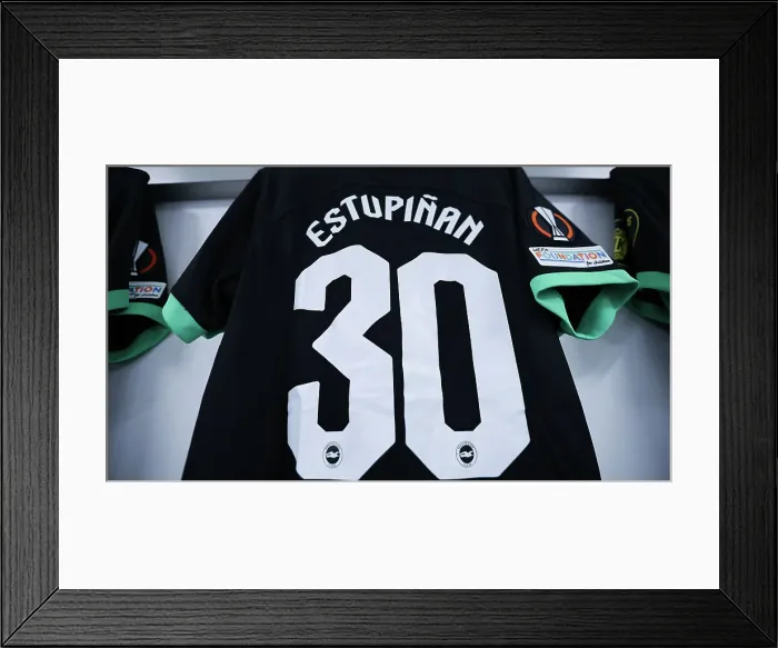 Framed Print : Europa League Showdown: Ajax vs. Brighton & Hove Albion at Johan Cruyff Arena (09.11.23) Framed Print : Europa League Showdown: Ajax vs. Brighton & Hove Albion at Johan Cruyff Arena (09.11.23)