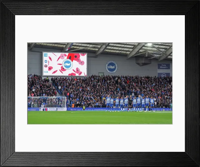 Framed Print : Intense Premier League Showdown: Brighton & Hove Albion vs. Sheffield United (12NOV23) Framed Print : Intense Premier League Showdown: Brighton & Hove Albion vs. Sheffield United (12NOV23)