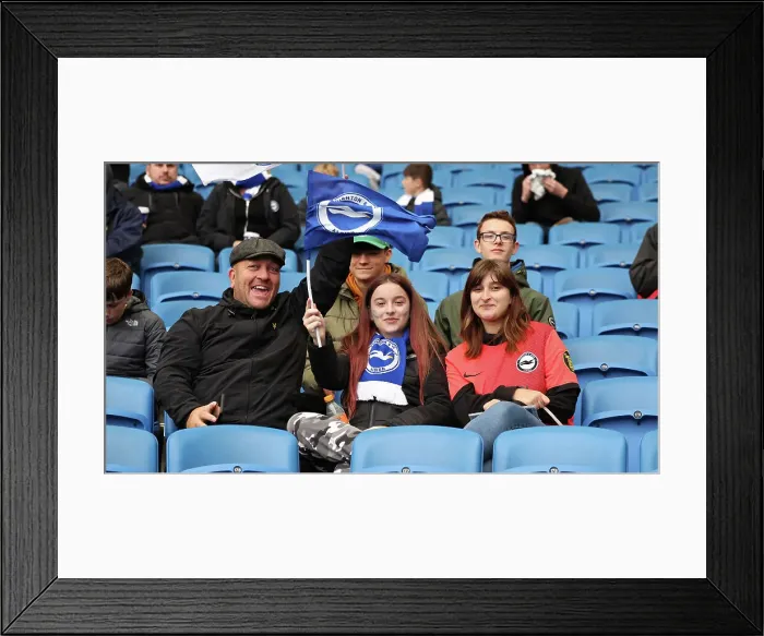Framed Print : Intense Premier League Showdown: Brighton & Hove Albion vs. Sheffield United (12NOV23) Framed Print : Intense Premier League Showdown: Brighton & Hove Albion vs. Sheffield United (12NOV23)