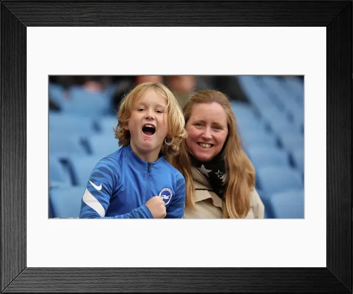 Framed Print : Intense Premier League Showdown: Brighton & Hove Albion vs. Sheffield United (12NOV23)