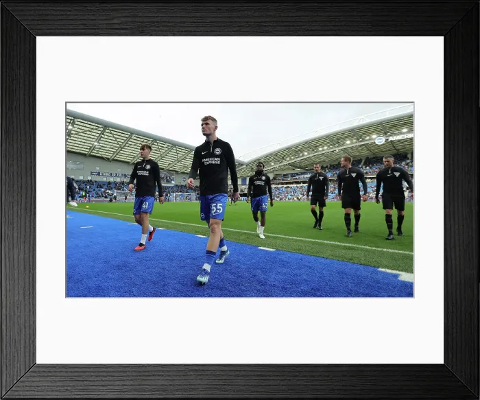 Framed Print : Intense Premier League Showdown: Brighton & Hove Albion vs. Sheffield United (12NOV23) Framed Print : Intense Premier League Showdown: Brighton & Hove Albion vs. Sheffield United (12NOV23)