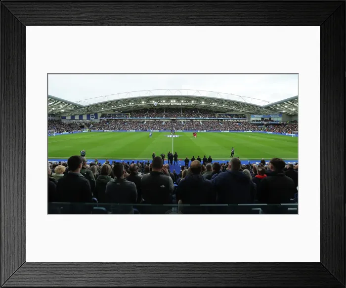 Framed Print : Intense Premier League Showdown: Brighton & Hove Albion vs. Sheffield United (12NOV23) Framed Print : Intense Premier League Showdown: Brighton & Hove Albion vs. Sheffield United (12NOV23)