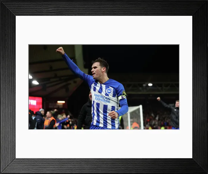 Framed Print : Intense Battle: Brighton and Hove Albion vs. Nottingham Forest (Premier League, 25NOV23) Framed Print : Intense Battle: Brighton and Hove Albion vs. Nottingham Forest (Premier League, 25NOV23)