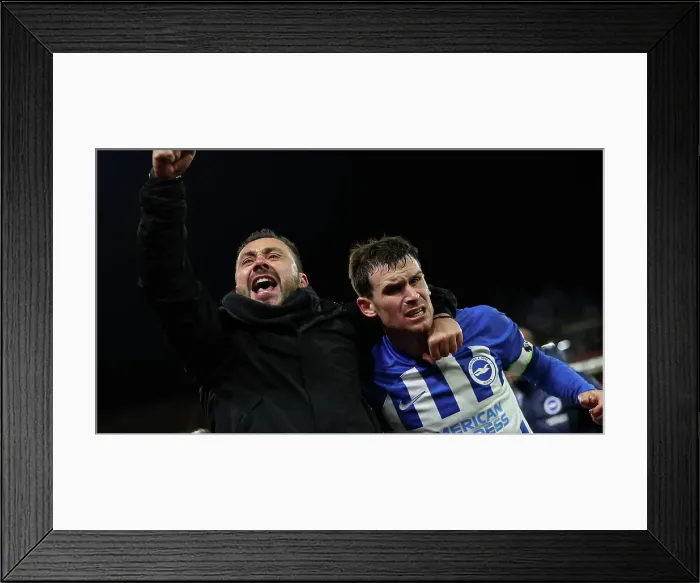 Framed Print : Intense Premier League Clash: Nottingham Forest vs. Brighton & Hove Albion (25NOV23) Framed Print : Intense Premier League Clash: Nottingham Forest vs. Brighton & Hove Albion (25NOV23)