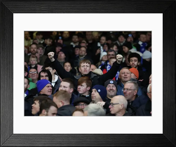 Framed Print : Brighton and Hove Albion Face Off Against Nottingham Forest in Premier League Clash (25NOV23) Framed Print : Brighton and Hove Albion Face Off Against Nottingham Forest in Premier League Clash (25NOV23)