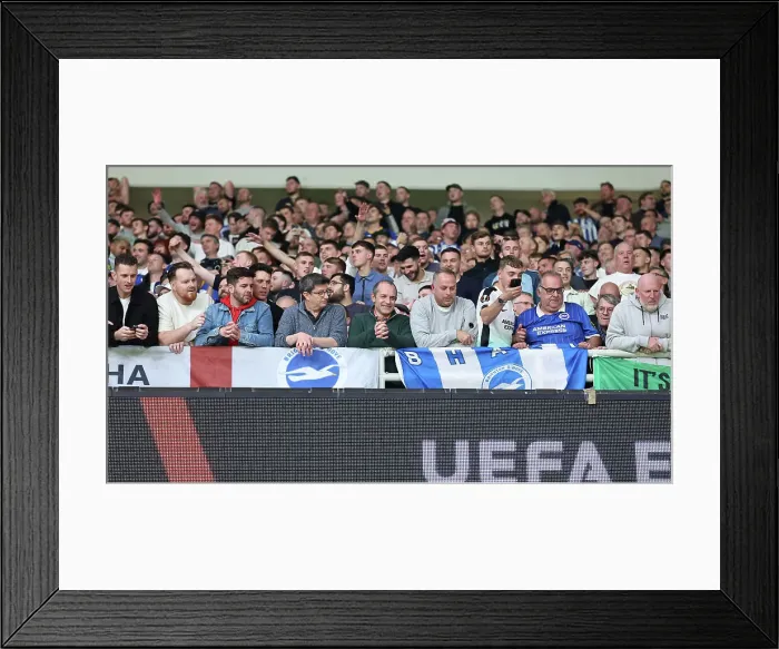 Framed Print : Europa League Showdown: AEK Athens vs. Brighton & Hove Albion at Agia Sophia Stadium (30NOV23) Framed Print : Europa League Showdown: AEK Athens vs. Brighton & Hove Albion at Agia Sophia Stadium (30NOV23)