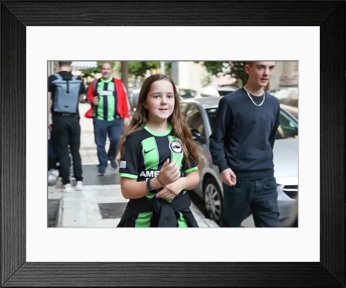 Framed Print : Europa League Showdown: AEK Athens vs. Brighton & Hove Albion at Agia Sophia Stadium (Nov 30, 2023) Framed Print : Europa League Showdown: AEK Athens vs. Brighton & Hove Albion at Agia Sophia Stadium (Nov 30, 2023)