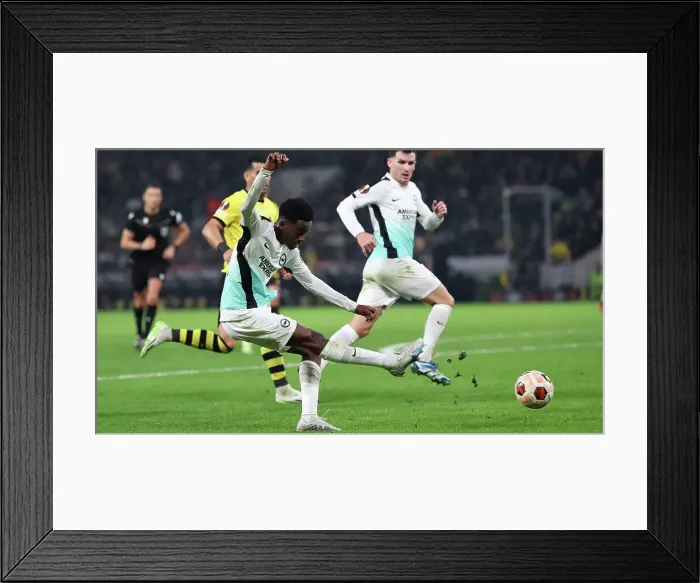 Framed Print : Europa League Showdown: AEK Athens vs. Brighton & Hove Albion at Agia Sophia Stadium (November 30, 2023) Framed Print : Europa League Showdown: AEK Athens vs. Brighton & Hove Albion at Agia Sophia Stadium (November 30, 2023)