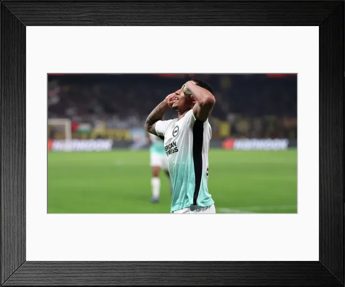 Framed Print : Europa League Showdown: AEK Athens vs. Brighton & Hove Albion at Agia Sophia Stadium (Nov. 30, 2023) Framed Print : Europa League Showdown: AEK Athens vs. Brighton & Hove Albion at Agia Sophia Stadium (Nov. 30, 2023)