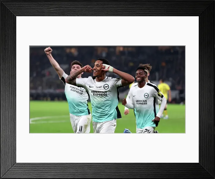 Framed Print : Europa League Clash: AEK Athens vs. Brighton & Hove Albion at Agia Sophia Stadium (30NOV23) Framed Print : Europa League Clash: AEK Athens vs. Brighton & Hove Albion at Agia Sophia Stadium (30NOV23)