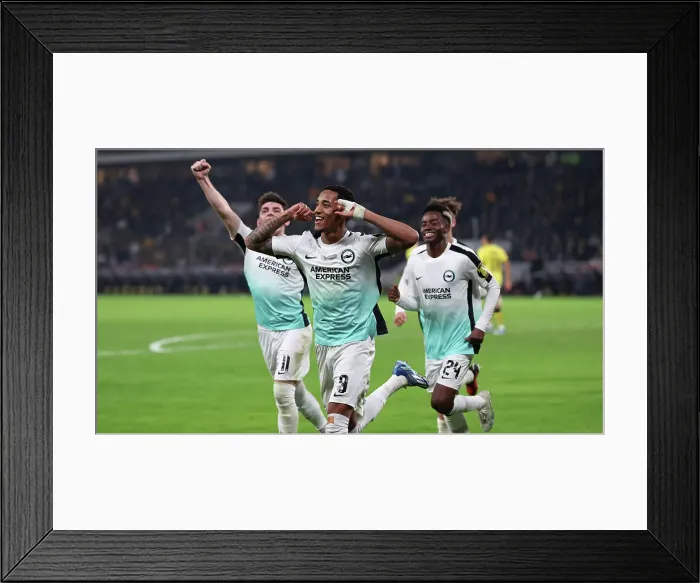 Framed Print : Europa League Showdown: AEK Athens vs. Brighton & Hove Albion at Agia Sophia Stadium (Nov. 30, 2023) Framed Print : Europa League Showdown: AEK Athens vs. Brighton & Hove Albion at Agia Sophia Stadium (Nov. 30, 2023)