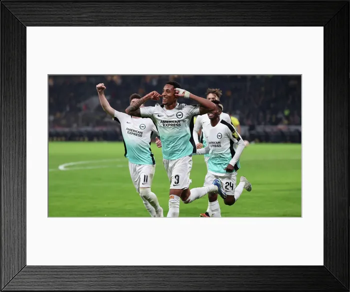 Framed Print : Europa League Showdown: AEK Athens vs. Brighton & Hove Albion at Agia Sophia Stadium (November 30, 2023) Framed Print : Europa League Showdown: AEK Athens vs. Brighton & Hove Albion at Agia Sophia Stadium (November 30, 2023)
