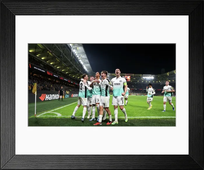 Framed Print : 30NOV23: AEK Athens vs. Brighton & Hove Albion - Europa League Clash at Agia Sophia Stadium Framed Print : 30NOV23: AEK Athens vs. Brighton & Hove Albion - Europa League Clash at Agia Sophia Stadium