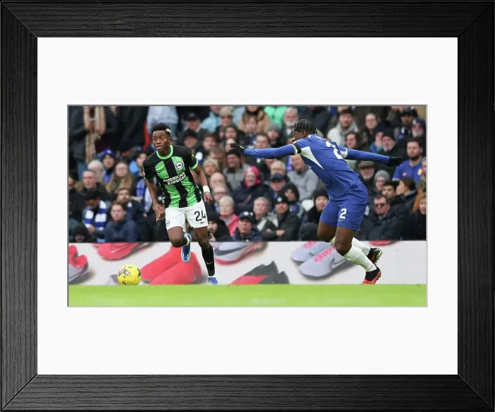 Framed Print : Match action during the Premier League match between Chelsea and Brighton Framed Print : Match action during the Premier League match between Chelsea and Brighton