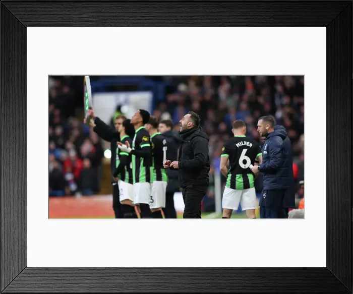 Framed Print : Decisive Battle: Chelsea vs. Brighton & Hove Albion - Premier League Showdown (03DEC23) Framed Print : Decisive Battle: Chelsea vs. Brighton & Hove Albion - Premier League Showdown (03DEC23)