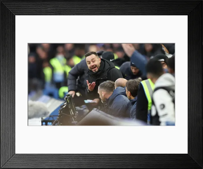 Framed Print : Decisive Moment: Chelsea vs. Brighton & Hove Albion at Stamford Bridge (03DEC23) - Premier League Showdown Framed Print : Decisive Moment: Chelsea vs. Brighton & Hove Albion at Stamford Bridge (03DEC23) - Premier League Showdown