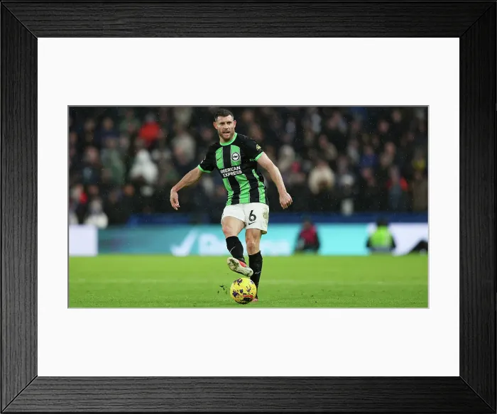 Framed Print : Decisive Battle: Premier League Showdown - Chelsea vs. Brighton & Hove Albion (03DEC23)