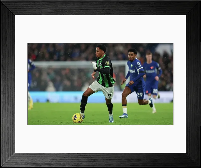 Framed Print : Decisive Moments: Chelsea vs. Brighton & Hove Albion at Stamford Bridge (03DEC23) Framed Print : Decisive Moments: Chelsea vs. Brighton & Hove Albion at Stamford Bridge (03DEC23)