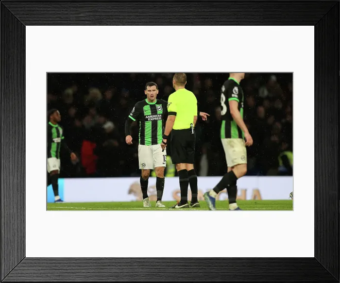 Framed Print : Decisive Moment at Stamford Bridge: Chelsea vs. Brighton & Hove Albion, 03DEC23 Framed Print : Decisive Moment at Stamford Bridge: Chelsea vs. Brighton & Hove Albion, 03DEC23