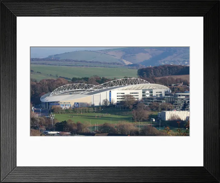 Framed Print : Brighton and Hove Albion v Brentford Premier League 06DEC23 Framed Print : Brighton and Hove Albion v Brentford Premier League 06DEC23