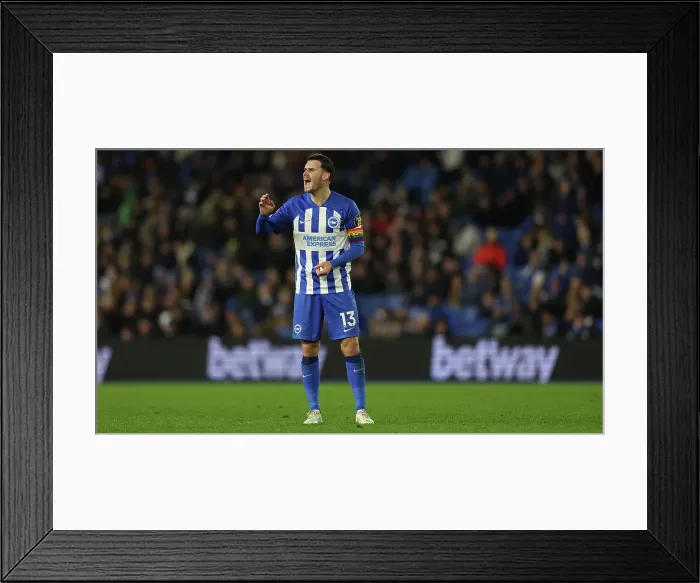 Framed Print : Intense Premier League Clash: Brighton & Hove Albion vs. Brentford (December 6, 2023) Framed Print : Intense Premier League Clash: Brighton & Hove Albion vs. Brentford (December 6, 2023)