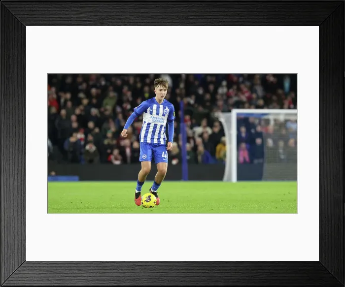 Framed Print : Intense Premier League Showdown: Brighton & Hove Albion vs. Brentford (6th December 2023) Framed Print : Intense Premier League Showdown: Brighton & Hove Albion vs. Brentford (6th December 2023)