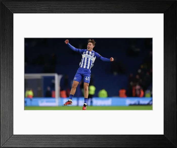 Framed Print : Brighton & Hove Albion vs. Brentford: Premier League Battle at American Express Stadium (06DEC23) Framed Print : Brighton & Hove Albion vs. Brentford: Premier League Battle at American Express Stadium (06DEC23)