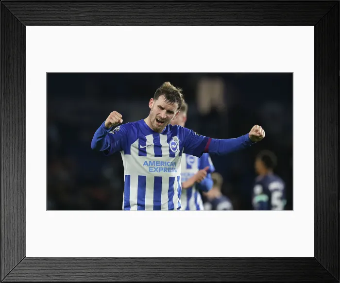 Framed Print : Intense Premier League Showdown: Brighton & Hove Albion vs. Brentford (6th December 2023) Framed Print : Intense Premier League Showdown: Brighton & Hove Albion vs. Brentford (6th December 2023)