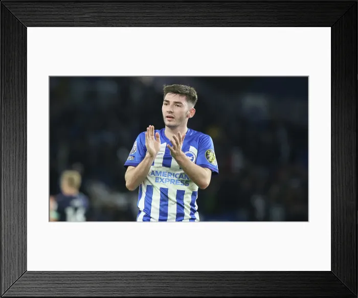 Framed Print : Intense Premier League Clash: Brighton & Hove Albion vs. Brentford (06DEC23) Framed Print : Intense Premier League Clash: Brighton & Hove Albion vs. Brentford (06DEC23)