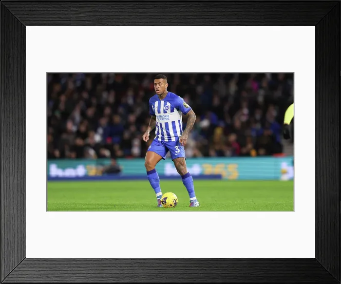 Framed Print : Intense Premier League Showdown: Brighton & Hove Albion vs. Burnley (09DEC23) Framed Print : Intense Premier League Showdown: Brighton & Hove Albion vs. Burnley (09DEC23)