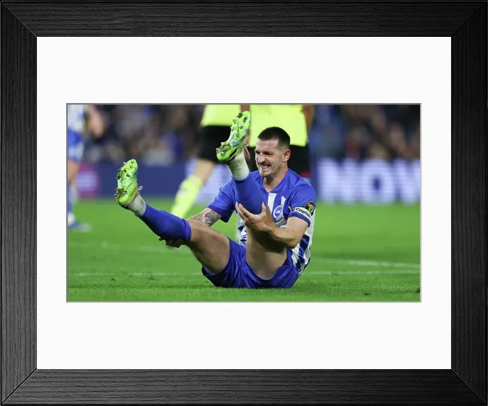 Framed Print : Intense Premier League Showdown: Brighton & Hove Albion vs. Burnley (09DEC23) Framed Print : Intense Premier League Showdown: Brighton & Hove Albion vs. Burnley (09DEC23)