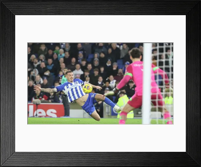 Framed Print : Intense Premier League Showdown: Brighton & Hove Albion vs. Burnley (09DEC23) Framed Print : Intense Premier League Showdown: Brighton & Hove Albion vs. Burnley (09DEC23)