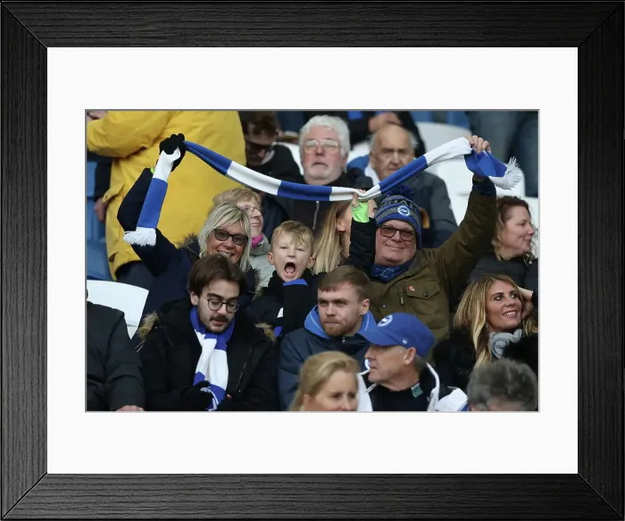 Framed Print : Intense Premier League Showdown: Brighton & Hove Albion vs Burnley (09DEC23) Framed Print : Intense Premier League Showdown: Brighton & Hove Albion vs Burnley (09DEC23)