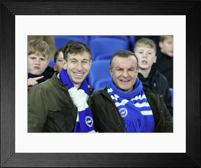 Framed Print : Brighton & Hove Albion vs. Olympique de Marseille: Europa League Battle in Group B - 14th December 2023 Framed Print : Brighton & Hove Albion vs. Olympique de Marseille: Europa League Battle in Group B - 14th December 2023