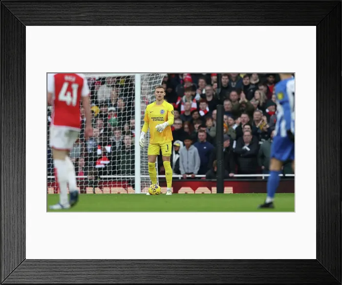 Framed Print : Decisive Moment at Emirates: Arsenal vs. Brighton & Hove Albion (17DEC23) Framed Print : Decisive Moment at Emirates: Arsenal vs. Brighton & Hove Albion (17DEC23)