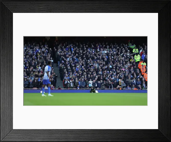 Framed Print : Decisive Moment: Arsenal vs. Brighton & Hove Albion - Premier League Showdown (17DEC23) Framed Print : Decisive Moment: Arsenal vs. Brighton & Hove Albion - Premier League Showdown (17DEC23)
