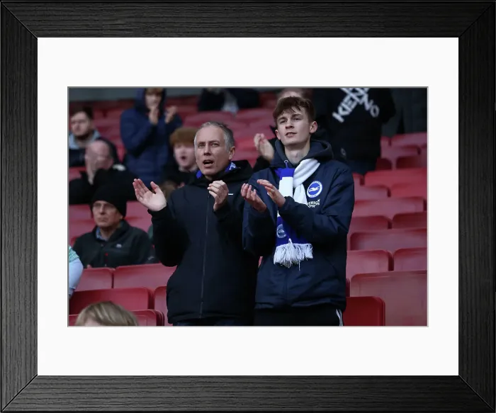 Framed Print : Decisive Moment: Arsenal vs. Brighton & Hove Albion - Premier League Showdown (17DEC23) Framed Print : Decisive Moment: Arsenal vs. Brighton & Hove Albion - Premier League Showdown (17DEC23)
