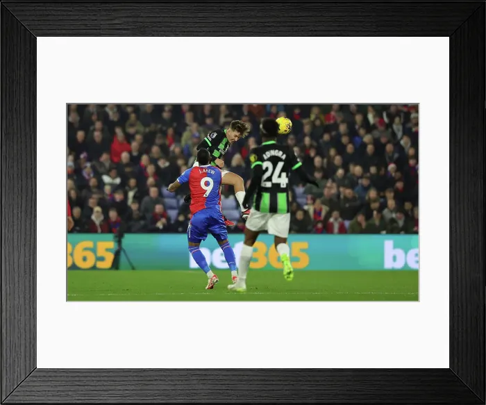 Framed Print : Crystal Palace v Brighton and Hove Albion Premier League 21DEC23 Framed Print : Crystal Palace v Brighton and Hove Albion Premier League 21DEC23