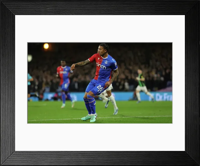 Framed Print : Decisive Moment: A Pivotal Instant in the Crystal Palace vs. Brighton & Hove Albion Premier League Clash (21st December 2023) Framed Print : Decisive Moment: A Pivotal Instant in the Crystal Palace vs. Brighton & Hove Albion Premier League Clash (21st December 2023)