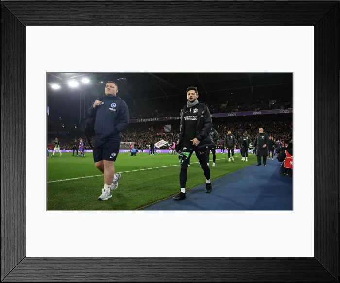 Framed Print : Decisive Rivalry: Crystal Palace vs. Brighton & Hove Albion - Premier League Clash at Selhurst Park (21DEC23) Framed Print : Decisive Rivalry: Crystal Palace vs. Brighton & Hove Albion - Premier League Clash at Selhurst Park (21DEC23)