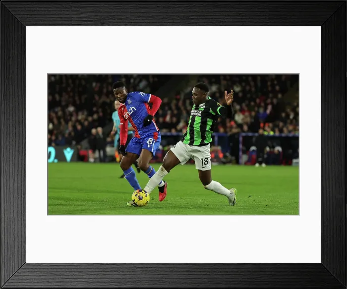 Framed Print : Decisive Clash: Crystal Palace vs. Brighton & Hove Albion - A Battle of Wits at Selhurst Park, Premier League 2023 / 24 (21DEC23) Framed Print : Decisive Clash: Crystal Palace vs. Brighton & Hove Albion - A Battle of Wits at Selhurst Park, Premier League 2023 / 24 (21DEC23)