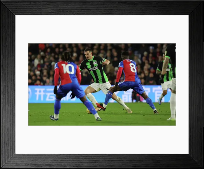 Framed Print : Game Changer: A Moment of Decision - Crystal Palace vs. Brighton & Hove Albion, Premier League 2023 / 24 (21st December)