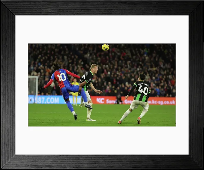 Framed Print : Decisive Clash: Crystal Palace vs. Brighton & Hove Albion - A Battle of Wits at Selhurst Park (21DEC23) Framed Print : Decisive Clash: Crystal Palace vs. Brighton & Hove Albion - A Battle of Wits at Selhurst Park (21DEC23)