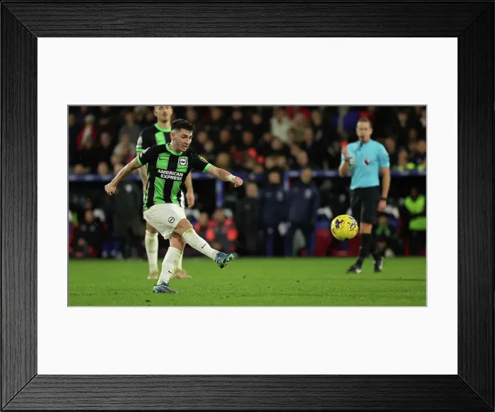 Framed Print : Game Changer: Decisive Moment at Selhurst Park - Crystal Palace vs. Brighton & Hove Albion, Premier League 2023 / 24 (21st December) Framed Print : Game Changer: Decisive Moment at Selhurst Park - Crystal Palace vs. Brighton & Hove Albion, Premier League 2023 / 24 (21st December)