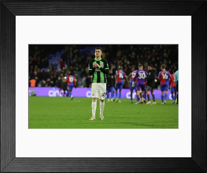 Framed Print : Game Changer: A Pivotal Moment at Selhurst Park - Crystal Palace vs. Brighton & Hove Albion, Premier League 2023 / 24 (21st December) Framed Print : Game Changer: A Pivotal Moment at Selhurst Park - Crystal Palace vs. Brighton & Hove Albion, Premier League 2023 / 24 (21st December)