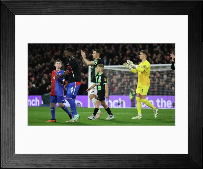 Framed Print : Game Changer: Crystal Palace vs. Brighton & Hove Albion, Premier League 2023 / 24 - Decisive Moment at Selhurst Park (21st December) Framed Print : Game Changer: Crystal Palace vs. Brighton & Hove Albion, Premier League 2023 / 24 - Decisive Moment at Selhurst Park (21st December)