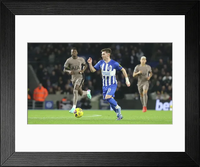 Framed Print : Brighton and Hove Albion v Tottenham Hotspur Premier League 28DEC23 Framed Print : Brighton and Hove Albion v Tottenham Hotspur Premier League 28DEC23