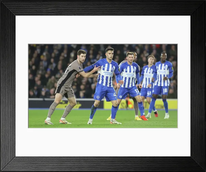 Framed Print : Premier League Clash: Brighton & Hove Albion vs. Tottenham Hotspur (28DEC23) Framed Print : Premier League Clash: Brighton & Hove Albion vs. Tottenham Hotspur (28DEC23)