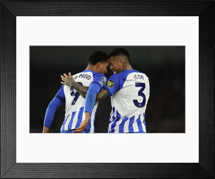 Framed Print : Premier League Showdown: Brighton & Hove Albion vs. Tottenham Hotspur (28DEC23) Framed Print : Premier League Showdown: Brighton & Hove Albion vs. Tottenham Hotspur (28DEC23)