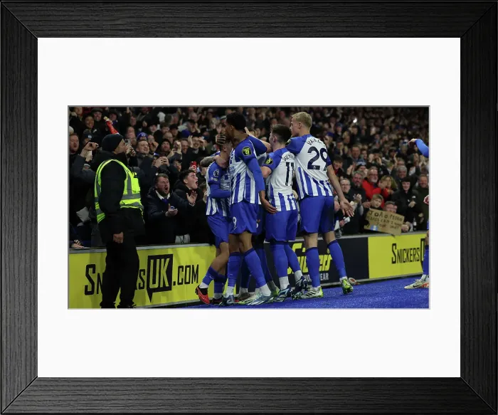Framed Print : Brighton & Hove Albion vs. Tottenham Hotspur: A Premier League Battle at American Express Stadium (28DEC23) Framed Print : Brighton & Hove Albion vs. Tottenham Hotspur: A Premier League Battle at American Express Stadium (28DEC23)